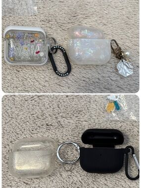 Lot of AirPod 3rd gen cases - all included with key rings